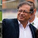 La senadora Angélica Lozano y el candidato Gustavo Petro