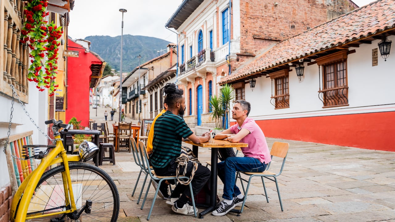 Bogotá y los cafés del centro
