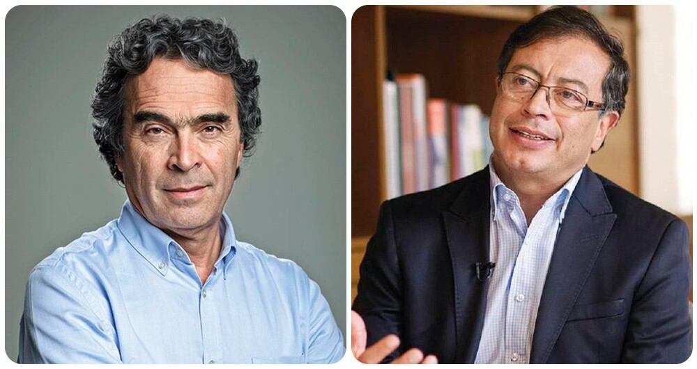Sergio Fajardo y Gustavo Petro