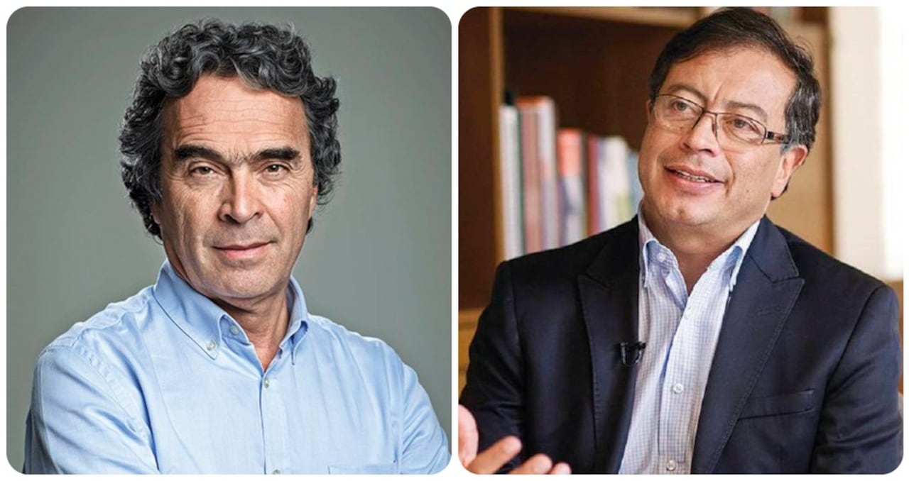 Sergio Fajardo y Gustavo Petro