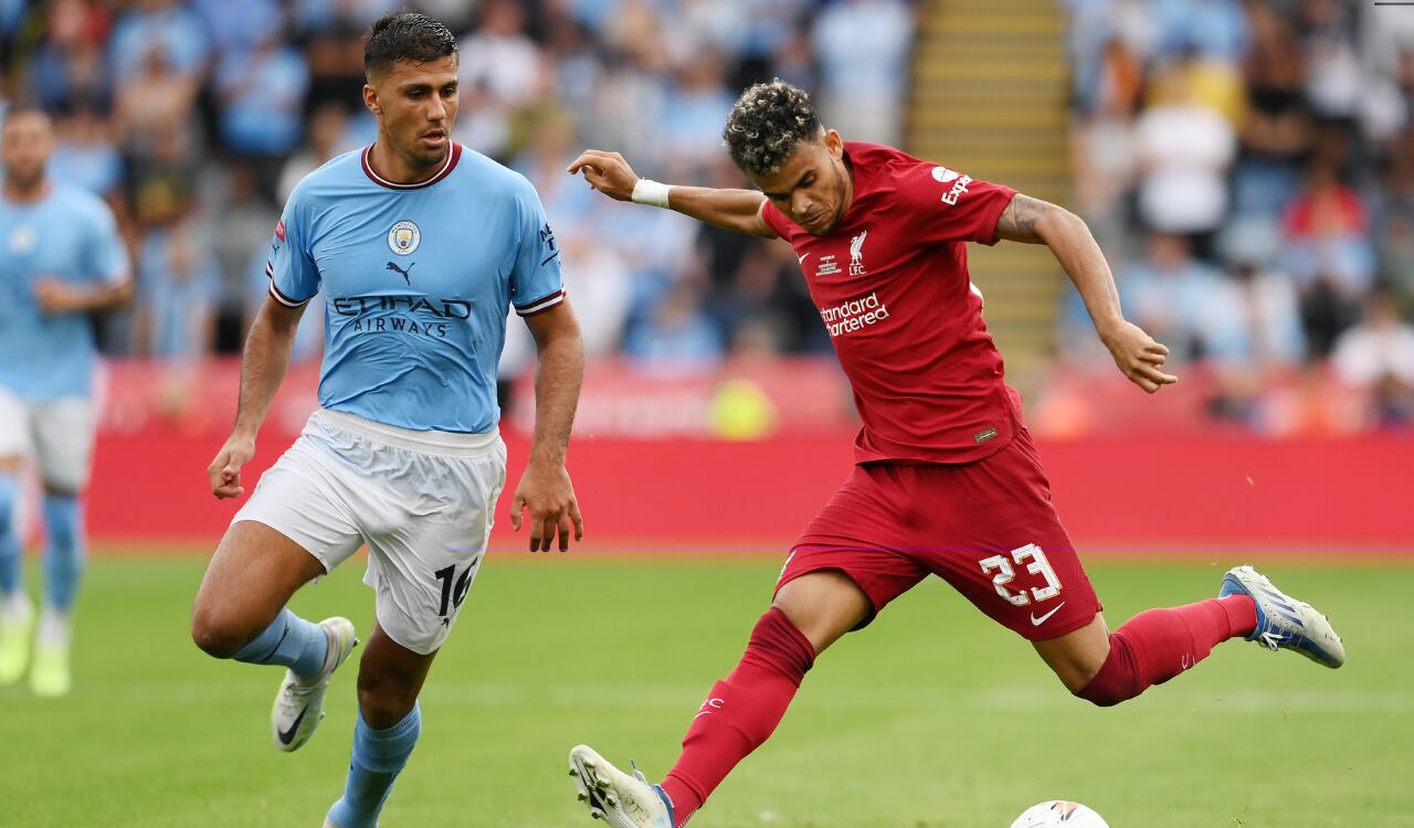 Luis Díaz previamente ya se ha medido ante Manchester City