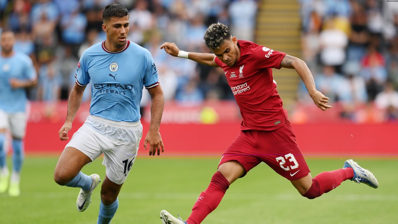 Luis Díaz previamente ya se ha medido ante Manchester City