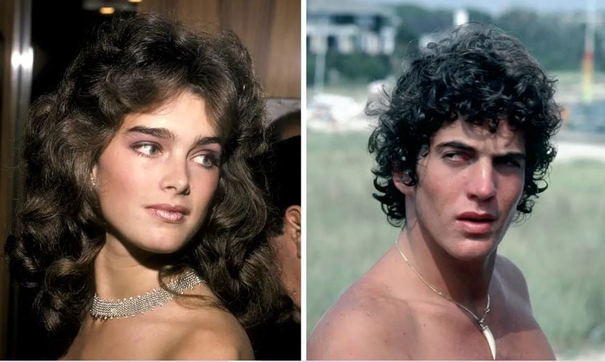 Brooke Shields y John F. Kennedy Jr.
