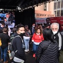 Sede Alejandro Gaviria esperando los resultados