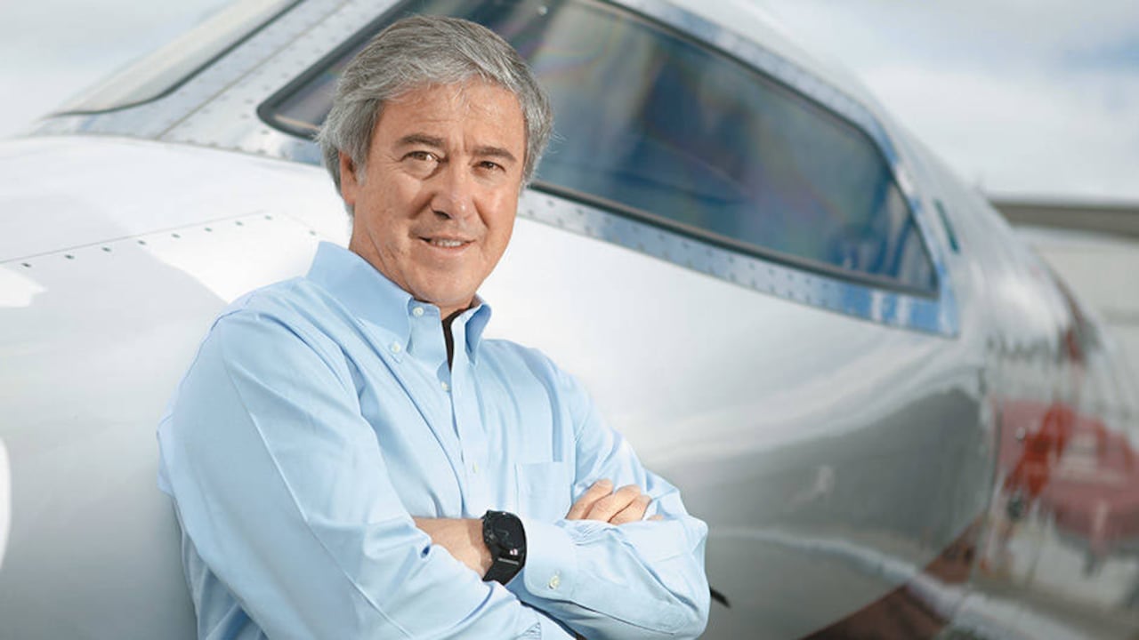 Germán Salgado, piloto y fundador de Aerosupport.