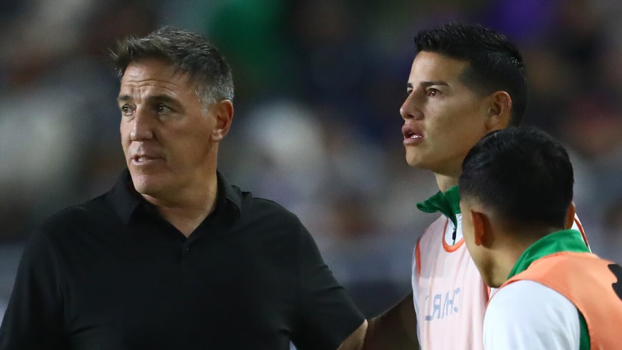 James Rodríguez fue suplente contra Mazatlán el pasado viernes