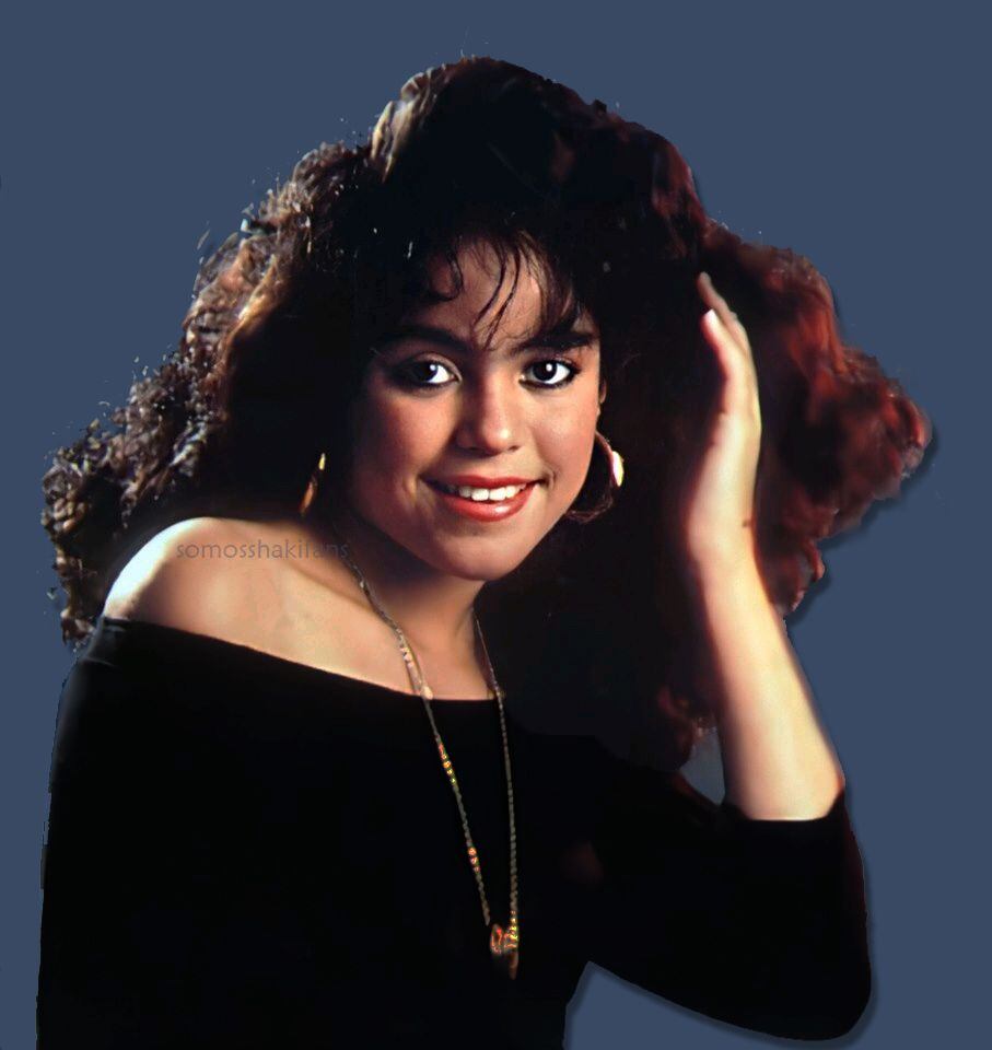 Shakira cuando era más joven