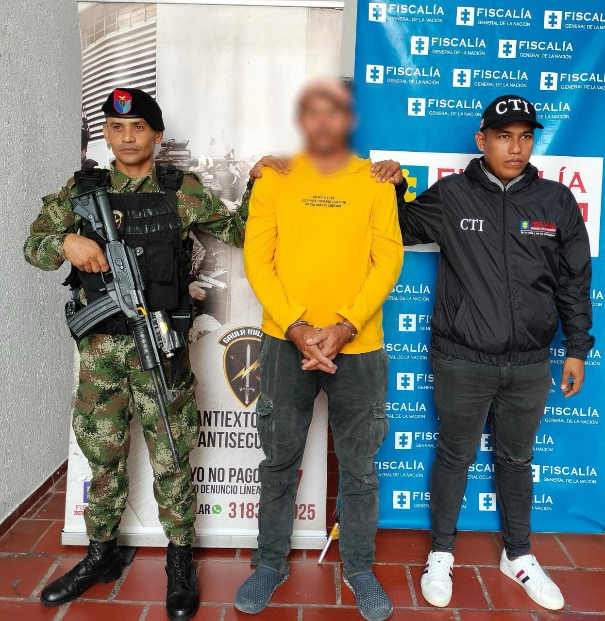 Carlos Manuel Villarreal, fue capturado en Córdoba