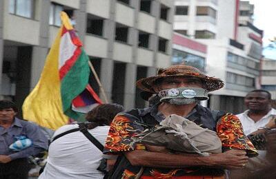 Otros, en  cambio, prefierieron hacer una manifestación silenciosa. 