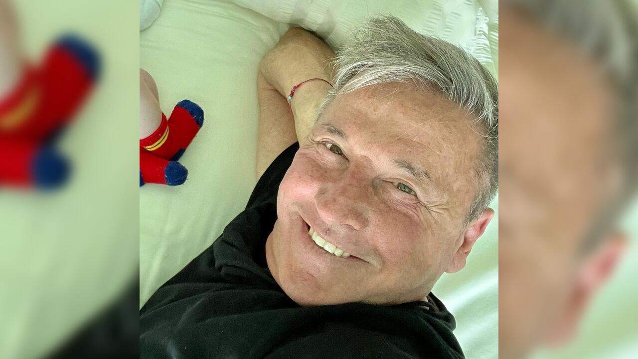 Ricardo siempre intenta pasar el mayor tiempo posible con sus nietos. Foto: Instagram @montaner.