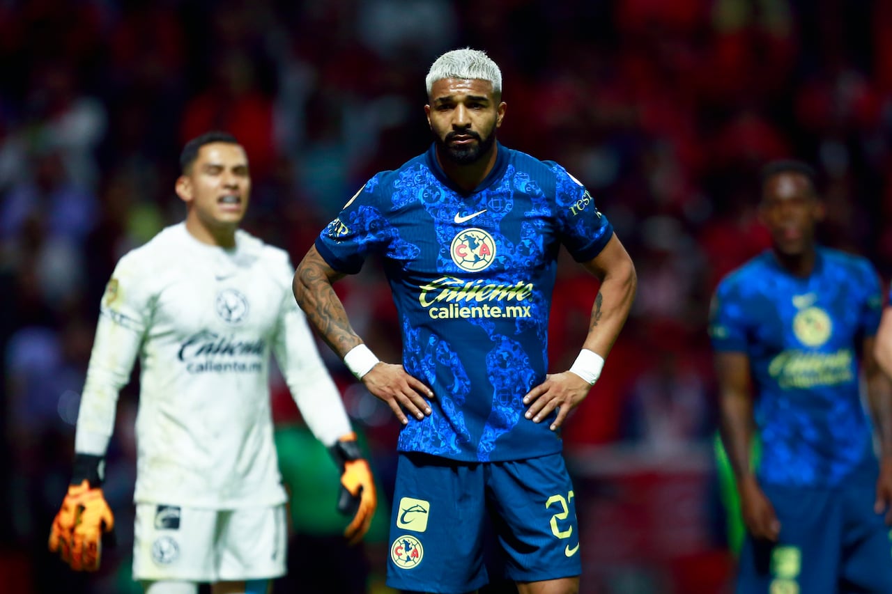 Rodrigo Aguirre, jugador del América mexicano.