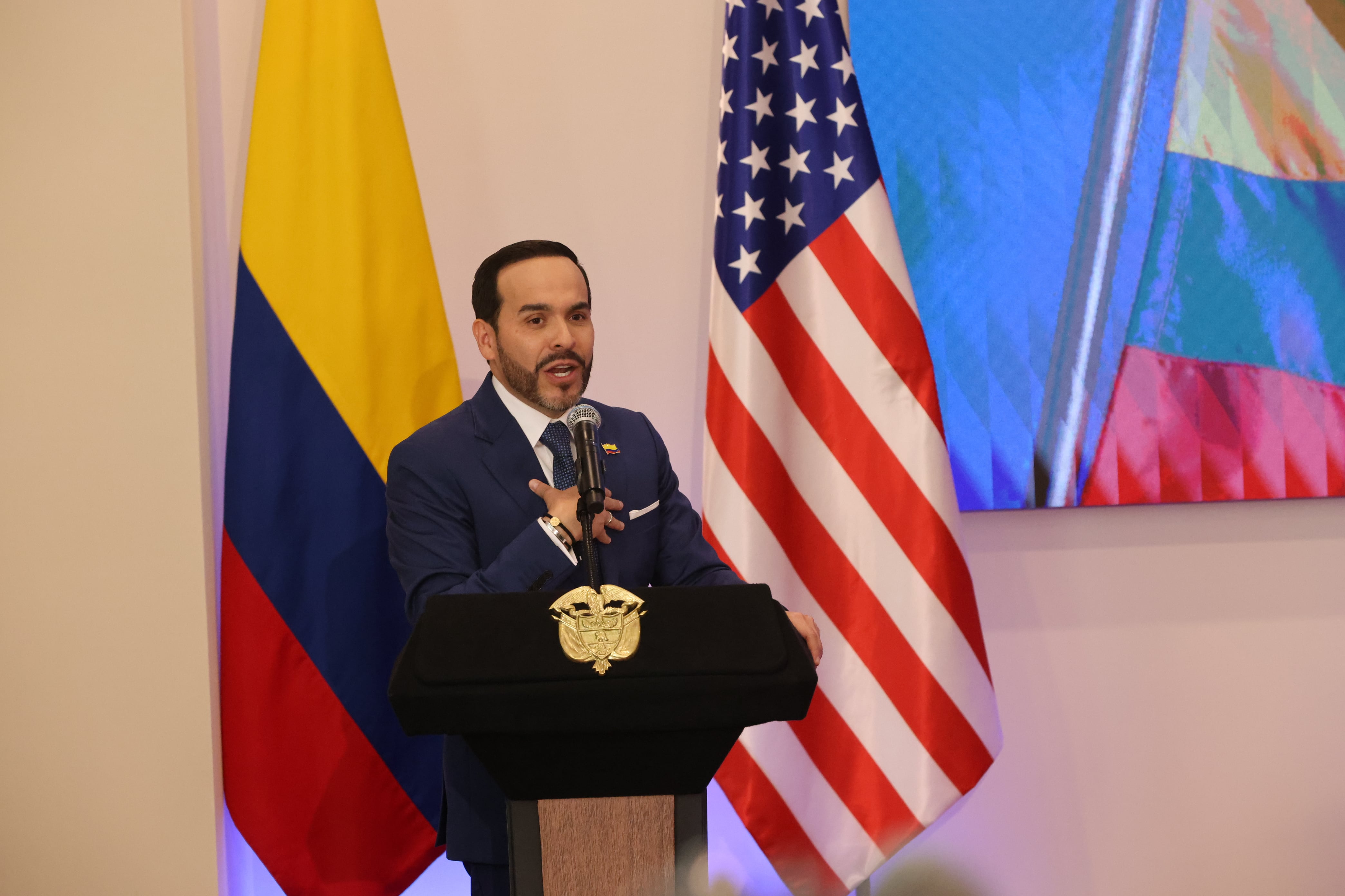 Visita de Marco Rubio a Colombia