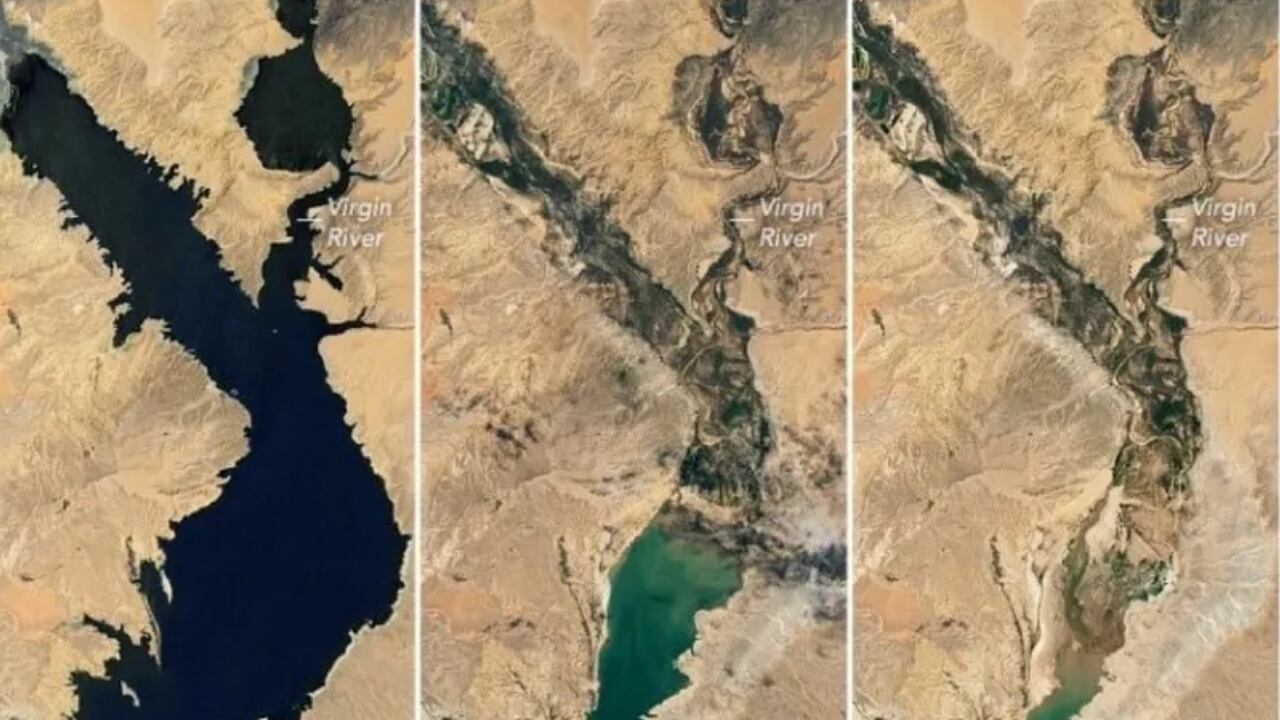 La Nasa muestra como desde el año 2000 los niveles del lago han ido en descenso