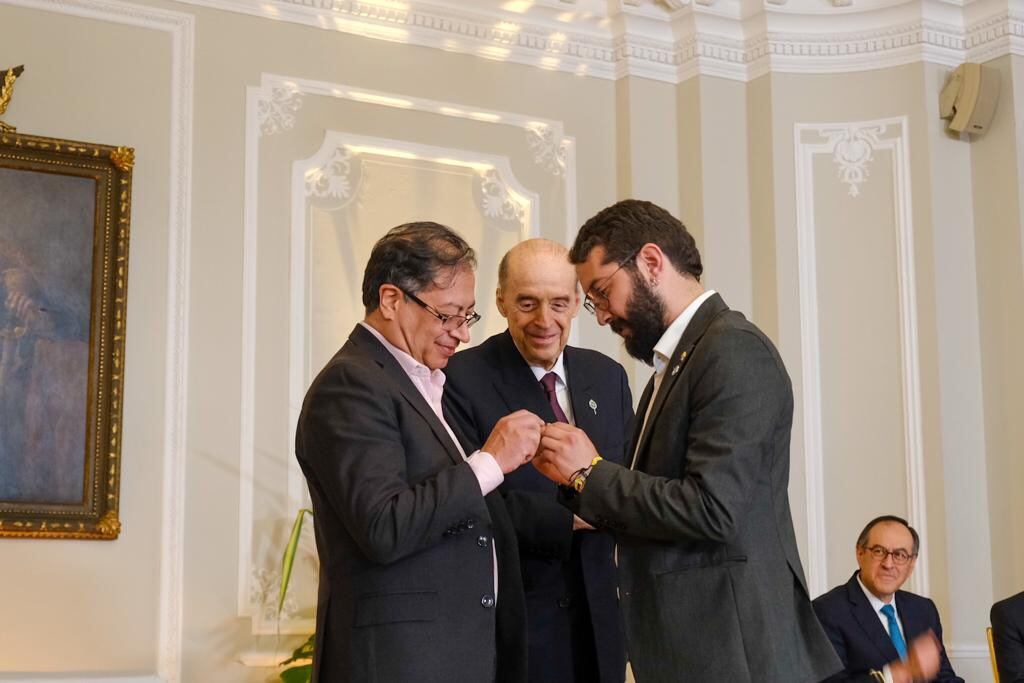 Gustavo Petro en el nombramiento de Moisés Ninco.