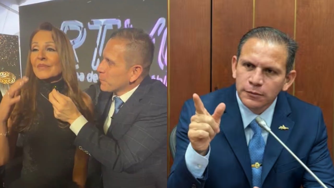 Amparo Grisales y Germán Rodríguez.