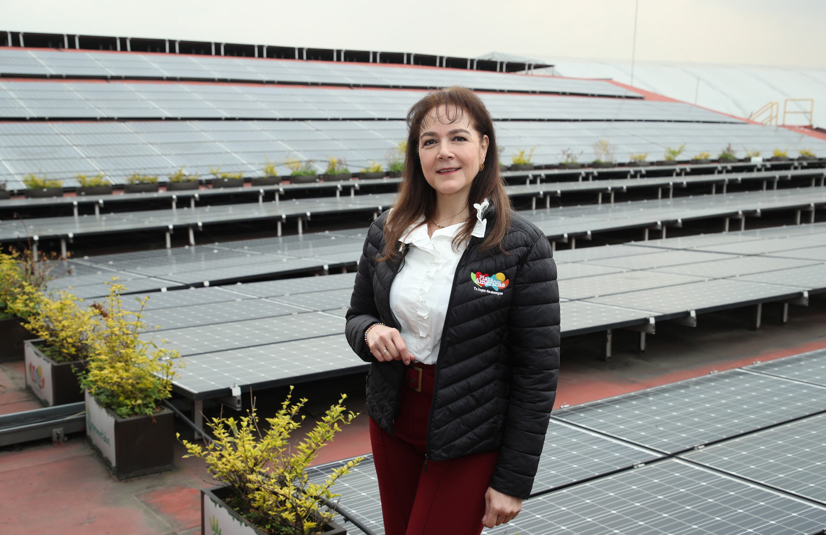 Ana Isabel Coba Osorio, gerente general de Plaza de las Américas.