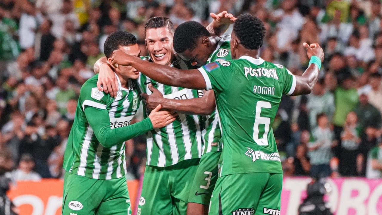Jugadores de Atlético Nacional