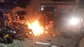 Explosión en Briceño.