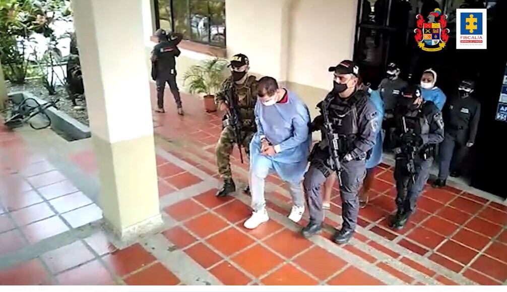 La Fiscalía capturó a 23 personas, entre ellas dos funcionarios de la Gobernación del Chocó, que integraban la organización criminal Los Mexicanos.