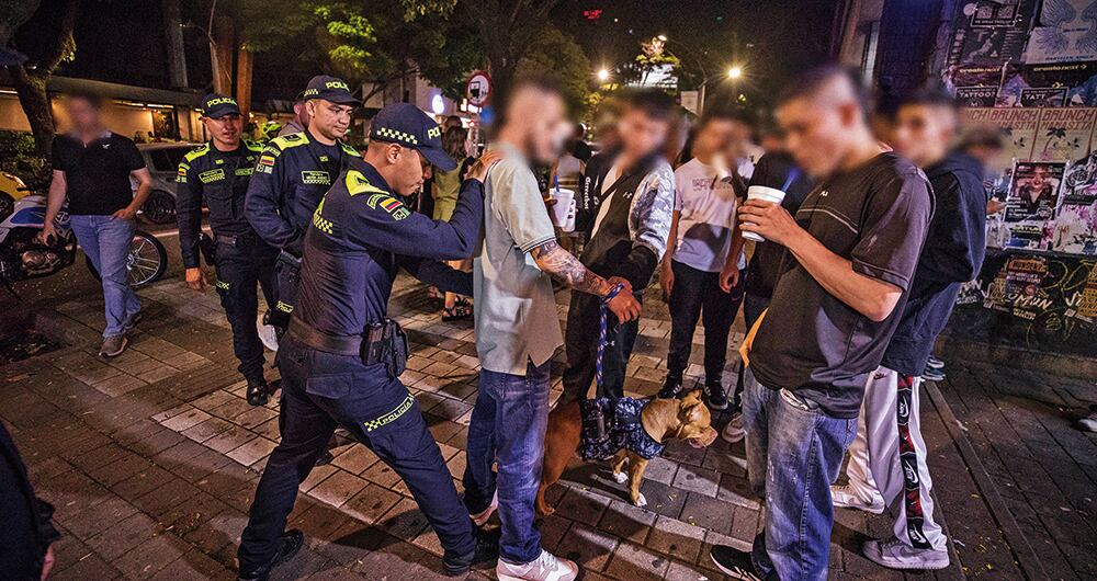 En el operativo se pudieron evidenciar varios delitos.