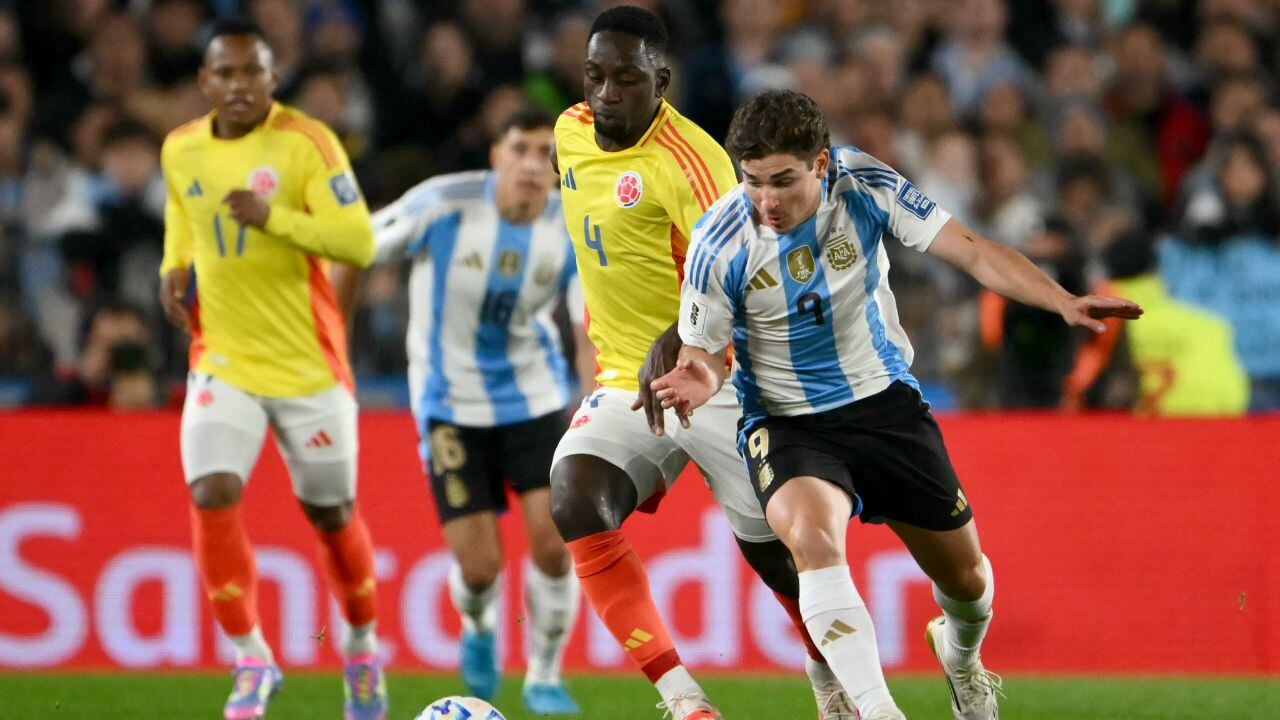 Imagen del Argentina vs. Colombia por Eliminatorias.