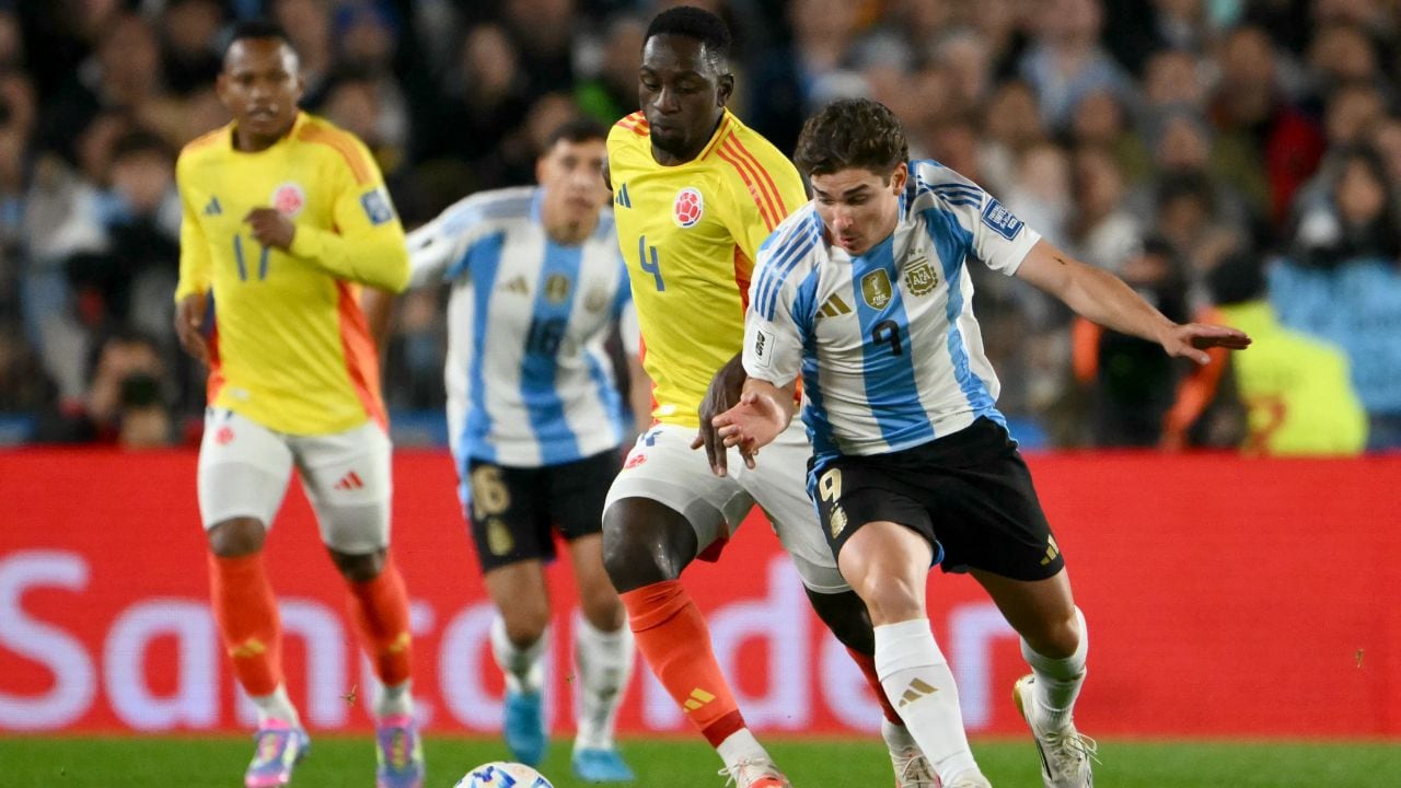 Imagen del Argentina vs. Colombia por Eliminatorias.