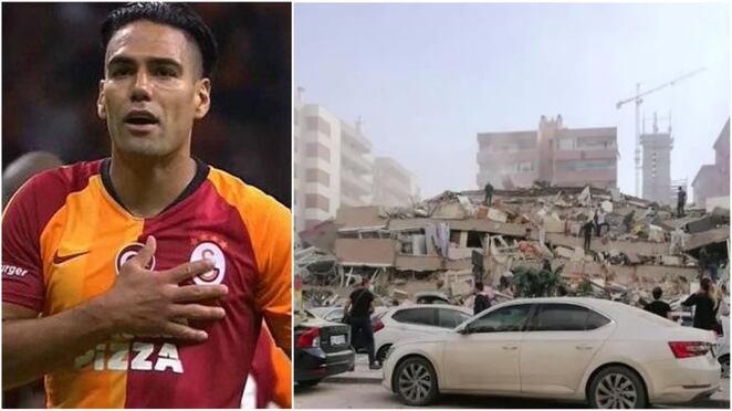 Falcao y las imágenes del temblor en Turquía