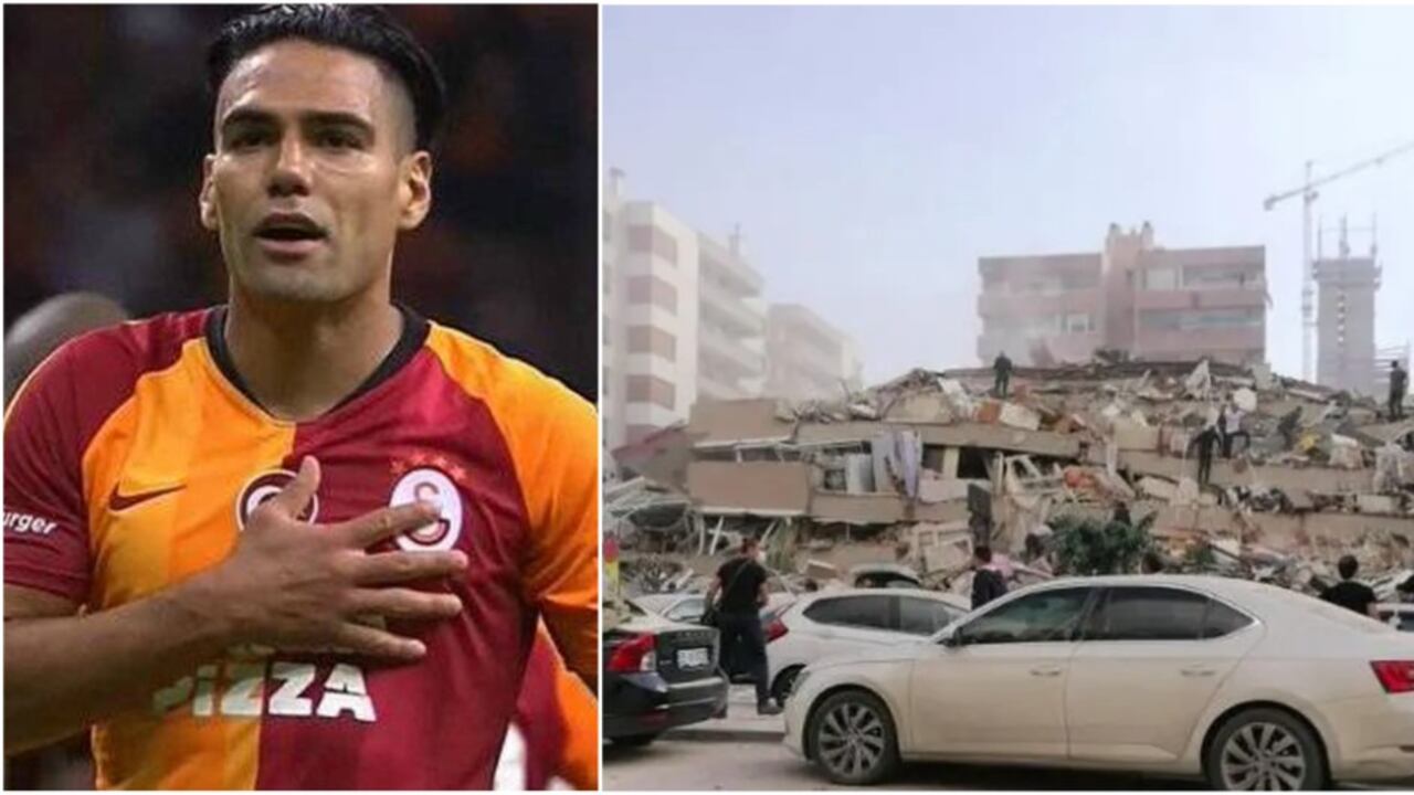 Falcao y las imágenes del temblor en Turquía
