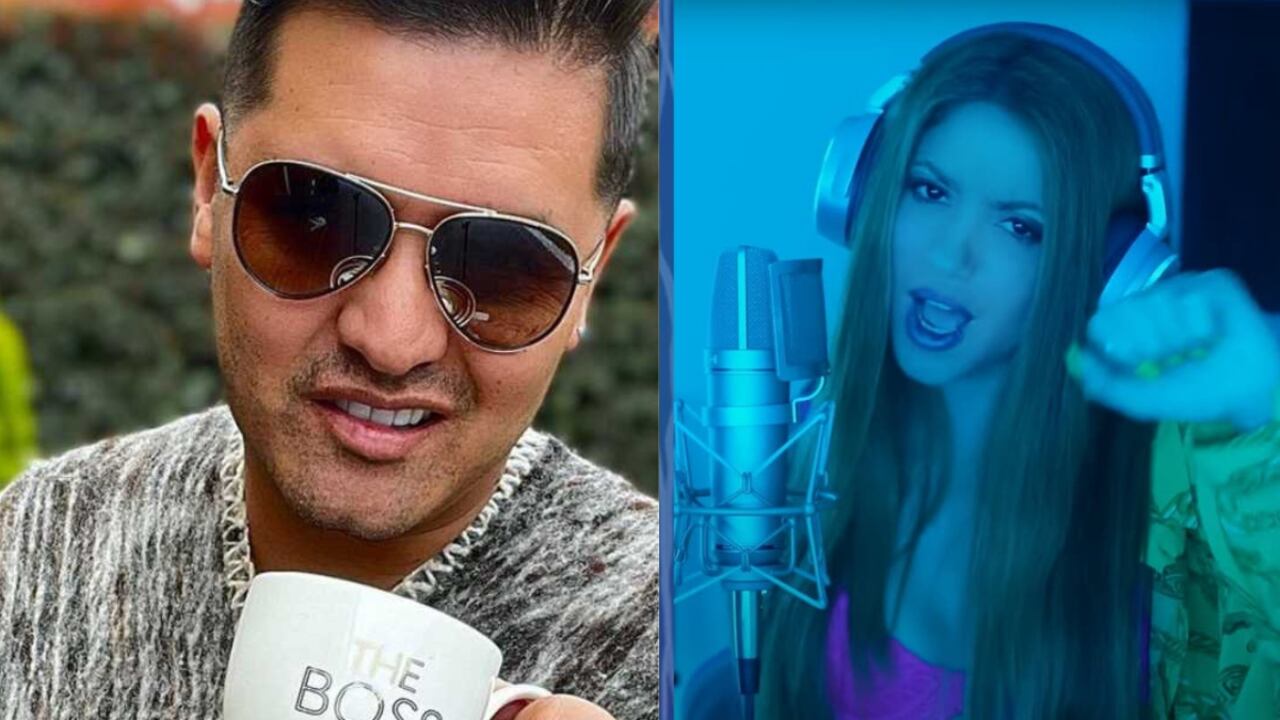 A Hassam le cayó una de las indirectas de Shakira en su última canción. Foto: Instagram Hassam y Captura de video/YouTube @Bizarrap
