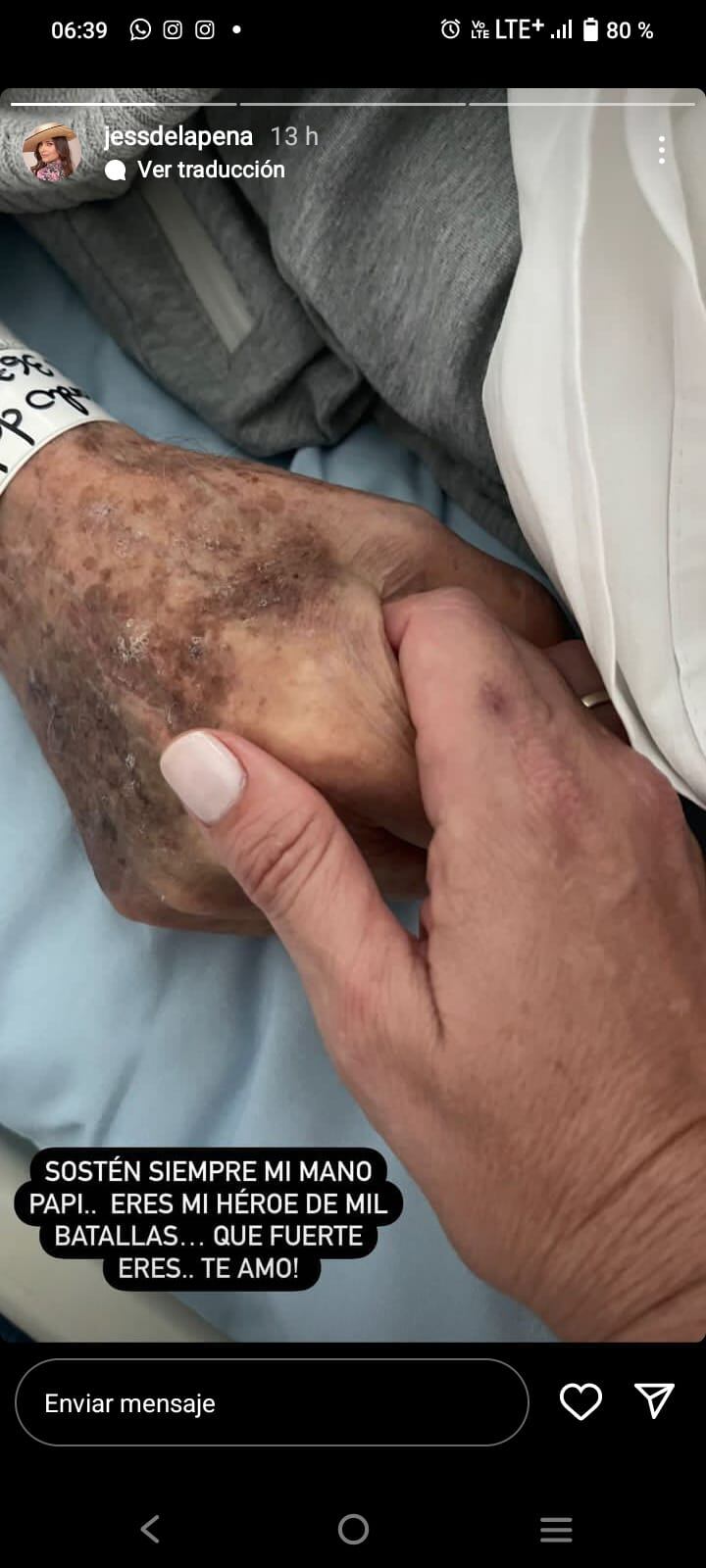 Presentadora y periodista Jessica de la Peña Foto: instagram @jessidelapena