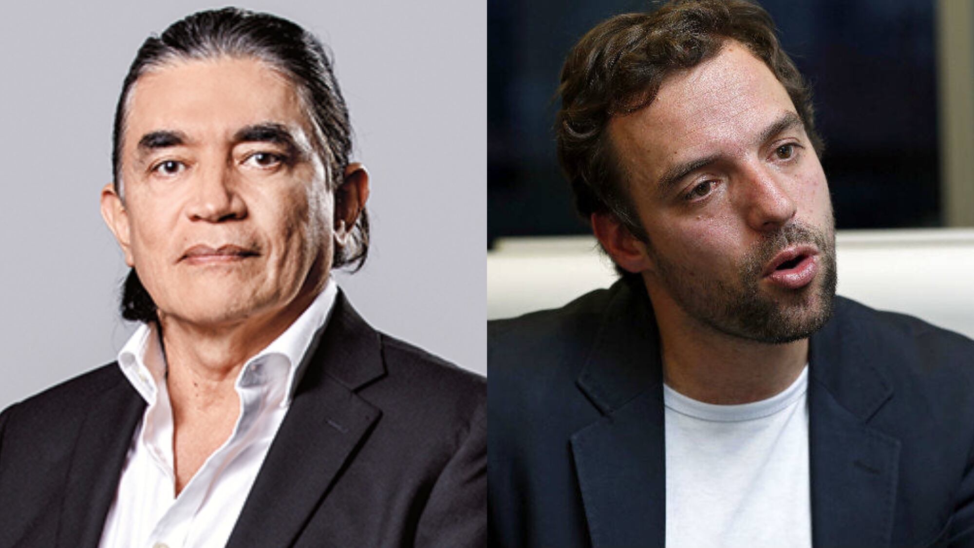 Gustavo Bolívar y Luis Ernesto Gómez.