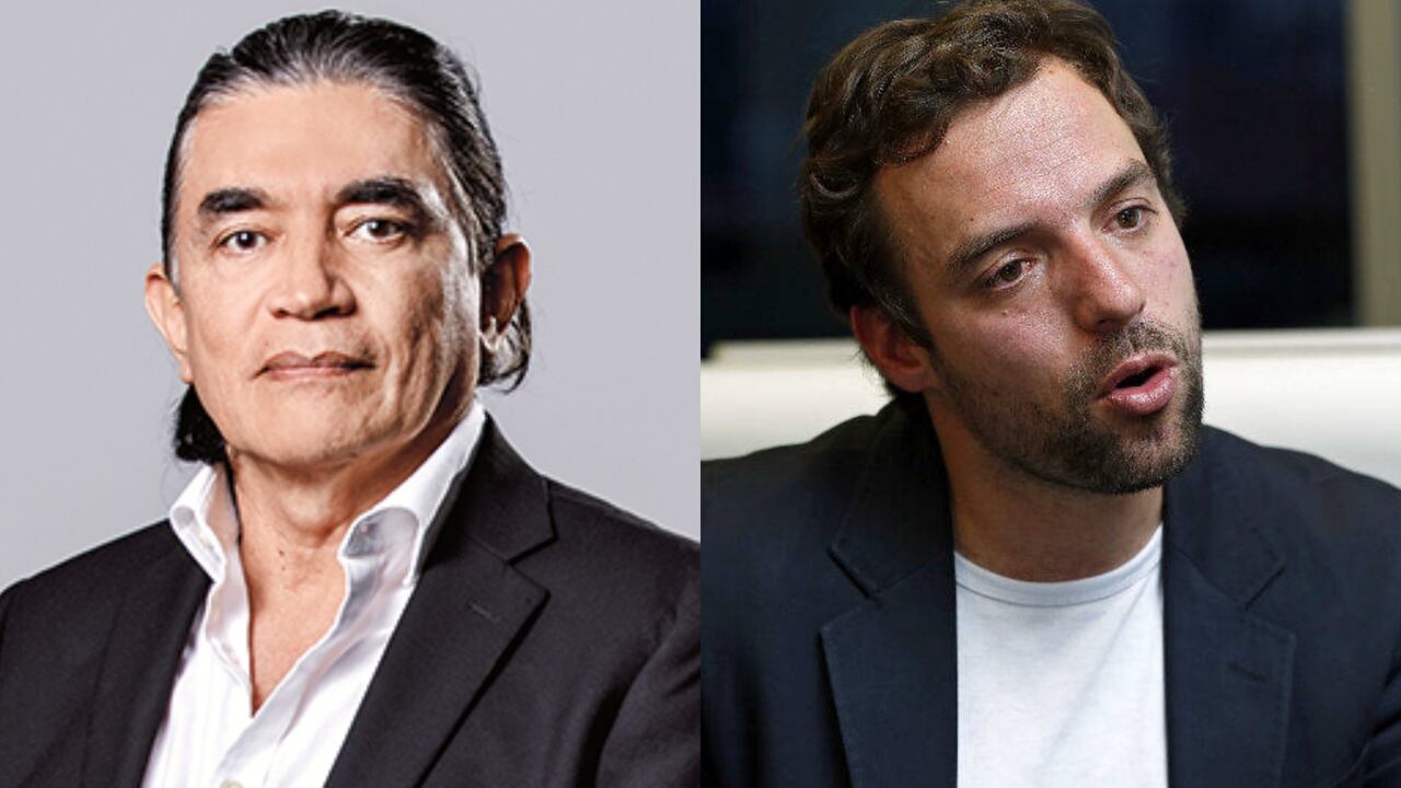 Gustavo Bolívar y Luis Ernesto Gómez.