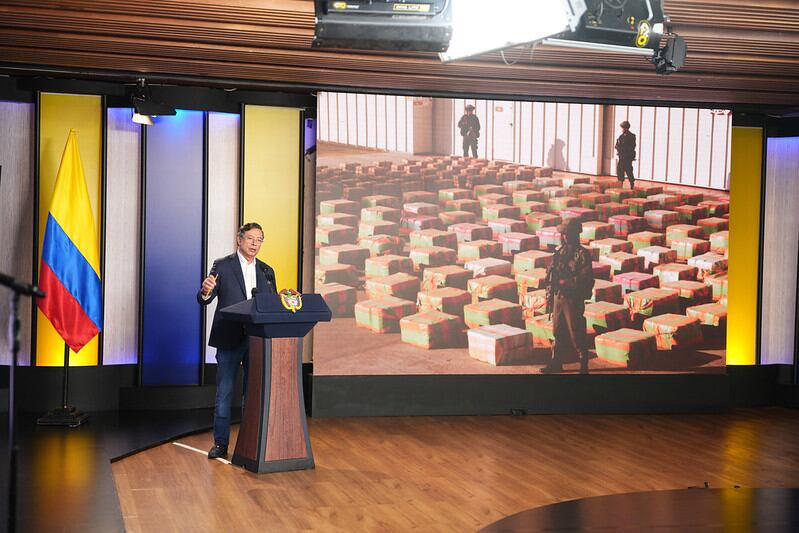 Gustavo Petro en la Casa de Nariño