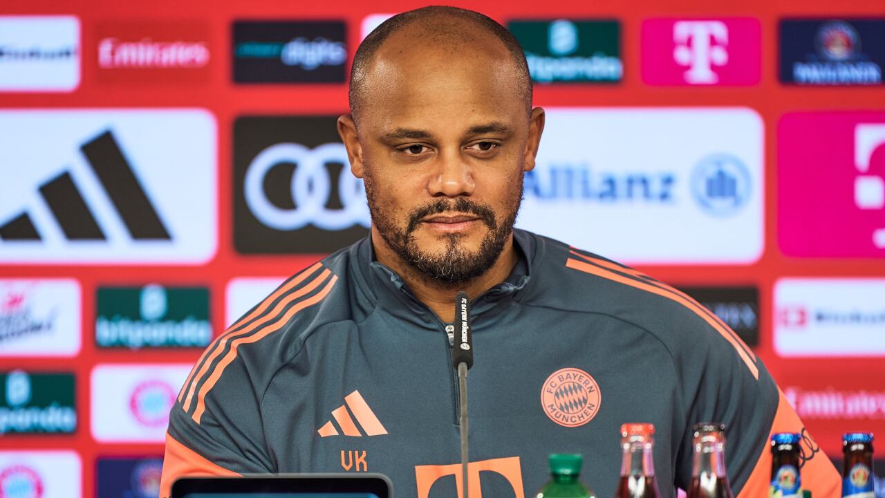 Vincent Kompany habló en rueda de prensa antes del Bayern vs. Augsburgo