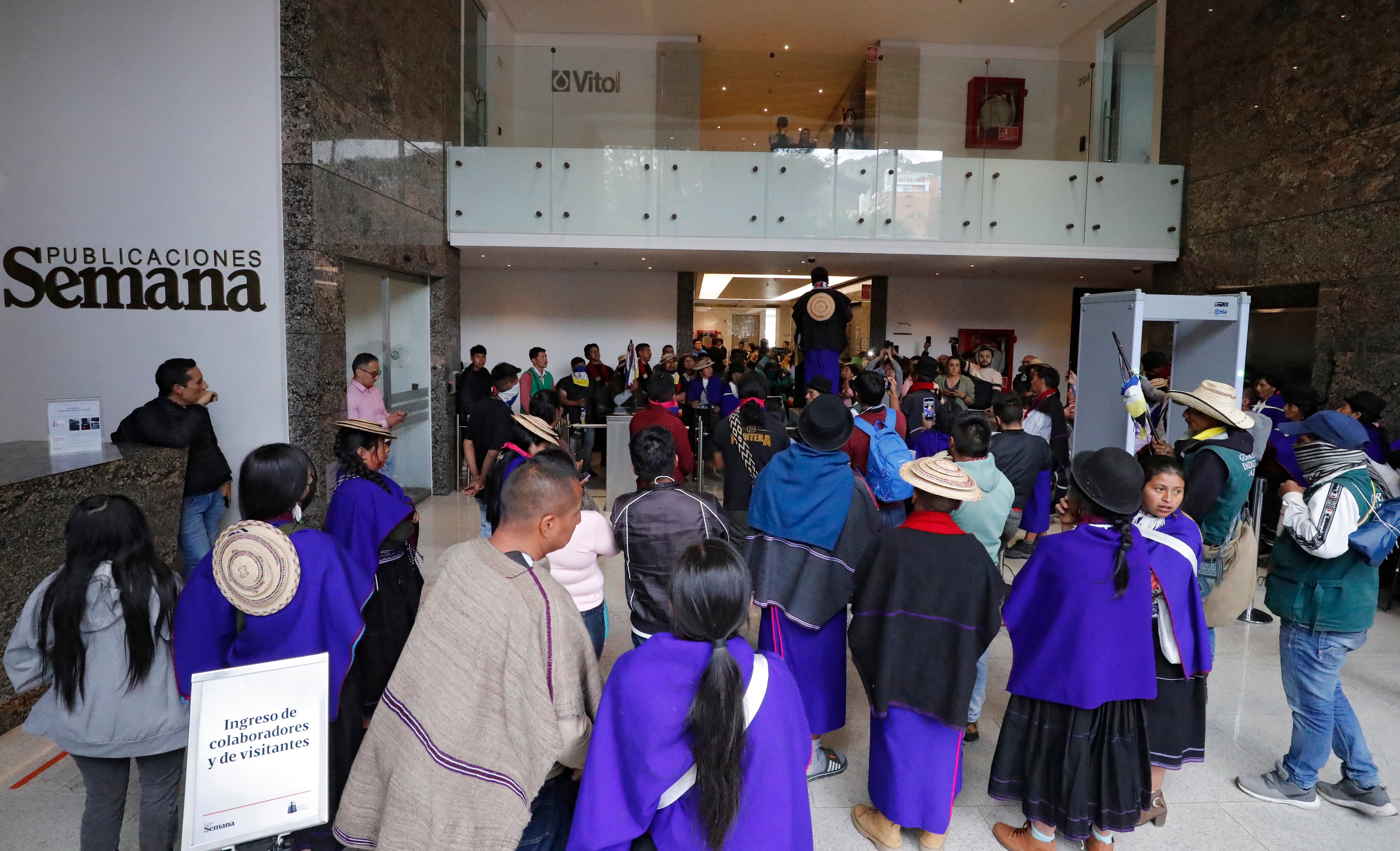 Toma A Semana minga indígena