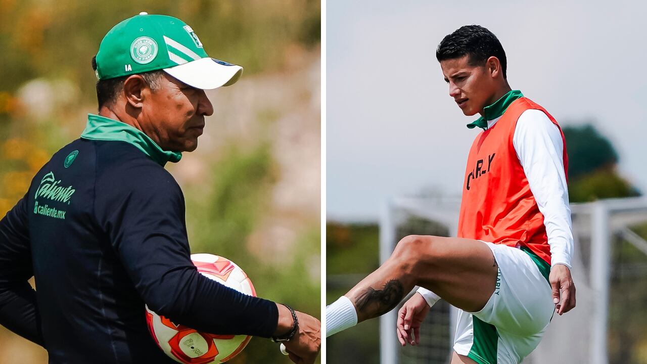 Ignacio Ambriz tendría que ver en la decisión del futuro de James Rodríguez.