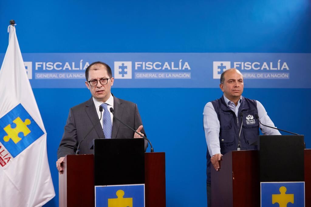 fiscal Francisco Barbosa y  el defensor del pueblo, Carlos Camargo, confirmaron que todas las personas desaparecidas durante las protestas de 2021 fueron ubicadas