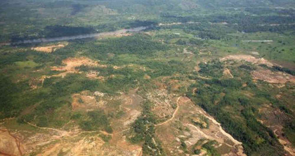 El Bagre, uno de los municipios más afectados por la minería de aluvión.