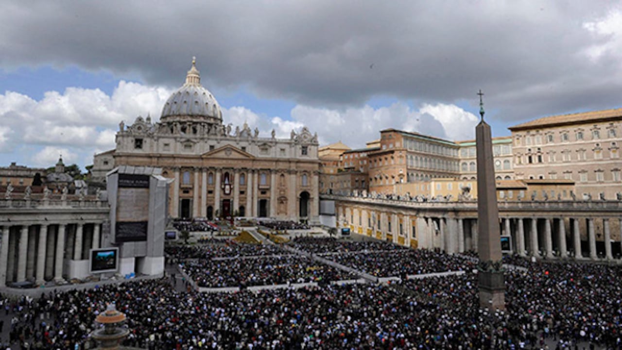 Sin fieles se celebrará la Semana Santa en la Plaza de San Pedro. Foto: archivo/Semana.