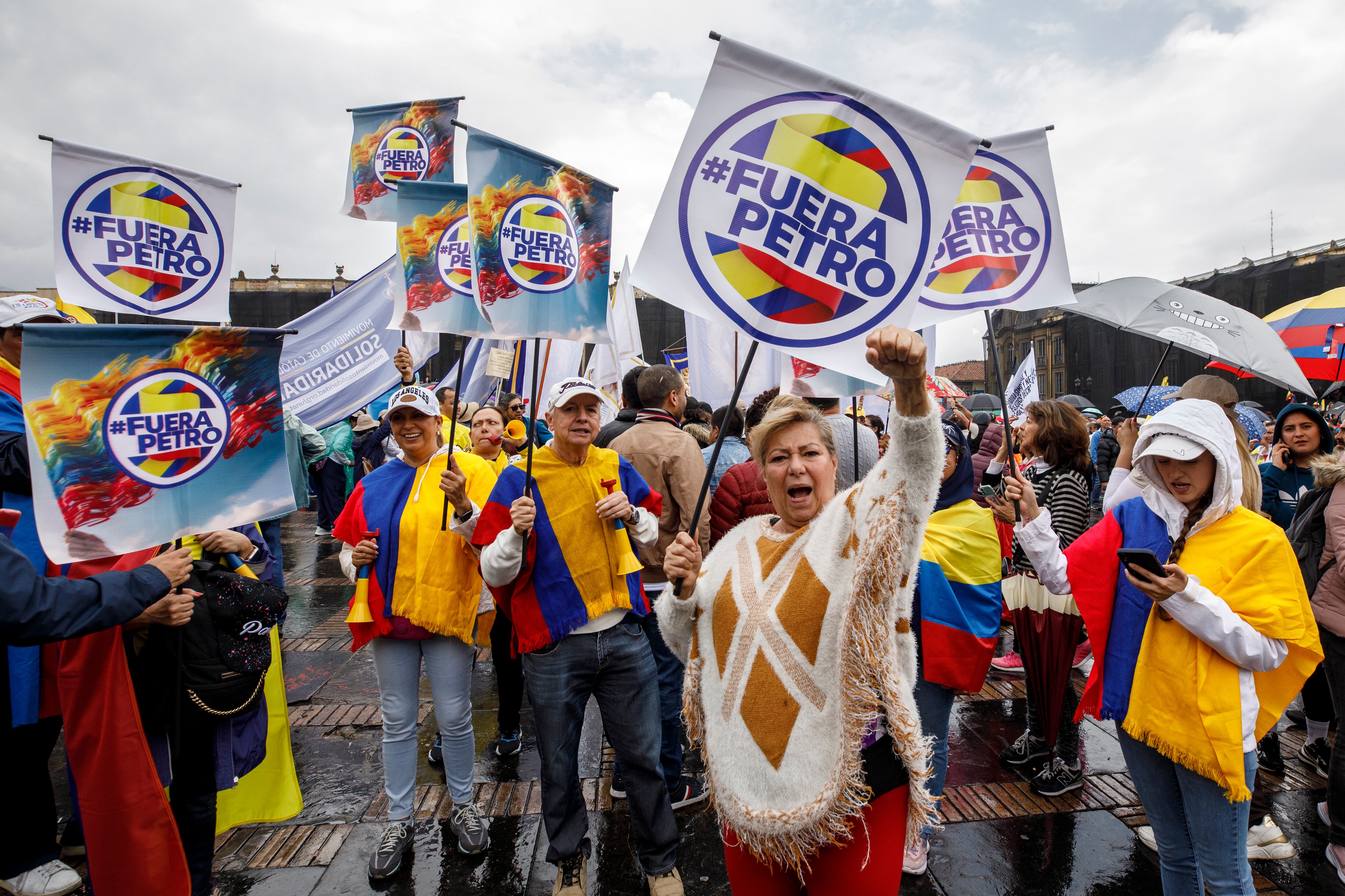 marcha de la oposición de abril