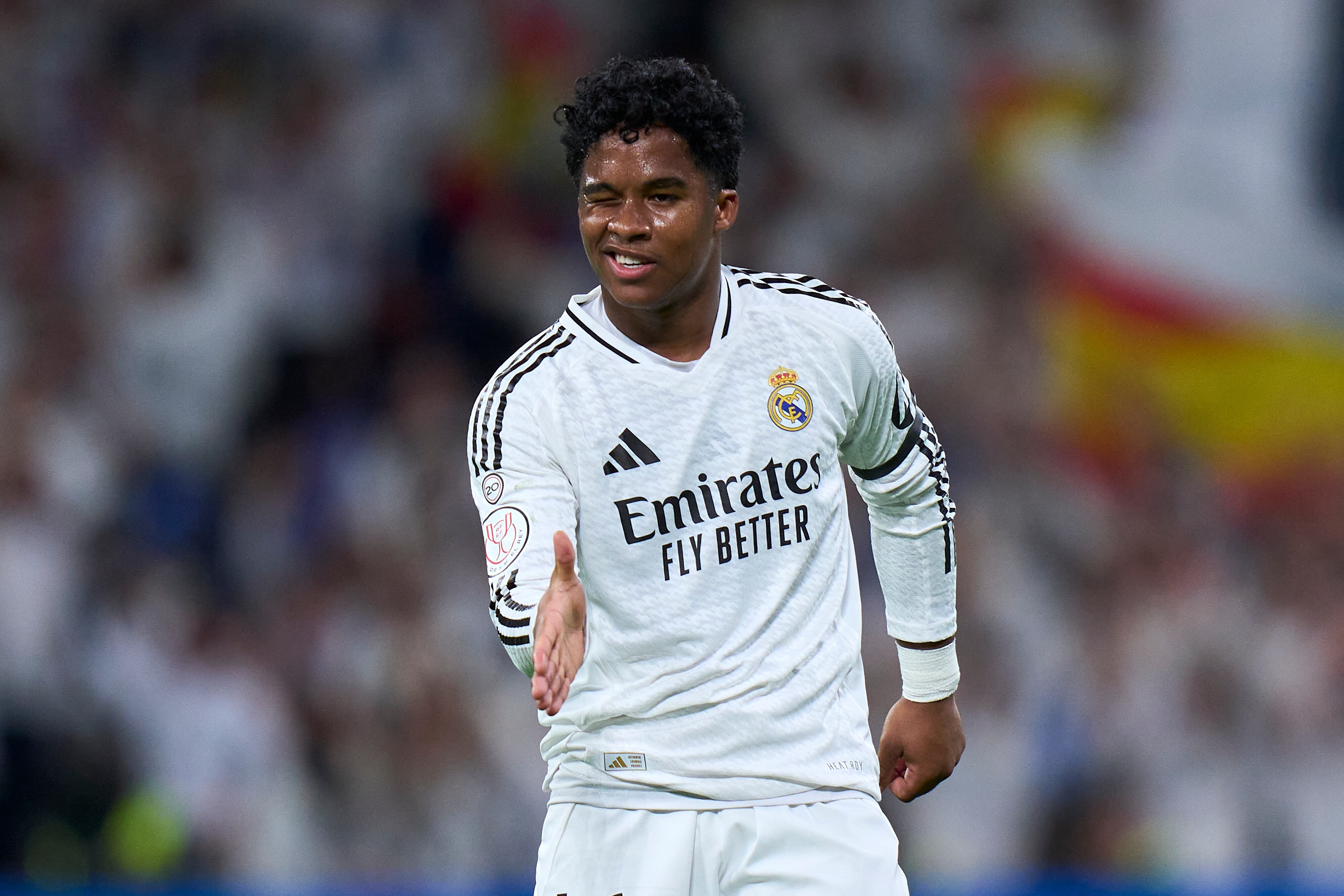 Endrick, figura del Real Madrid en Copa del Rey.