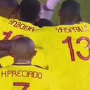 Andrés Colorado anotó su primer gol con Colombia.