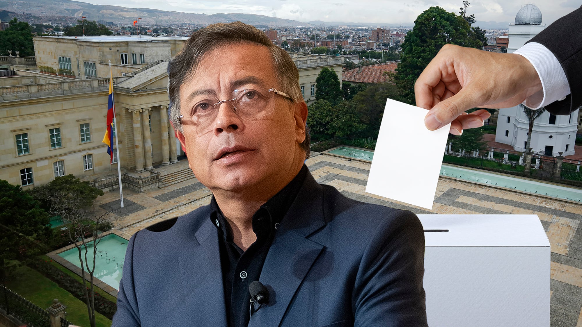 Gustavo Petro votación