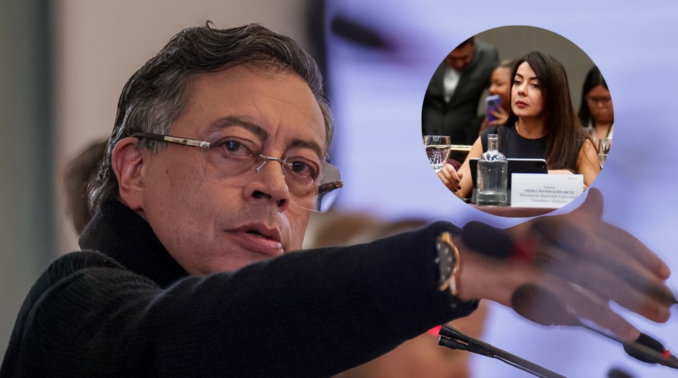 Gustavo Petro y Nhora Mondragón.