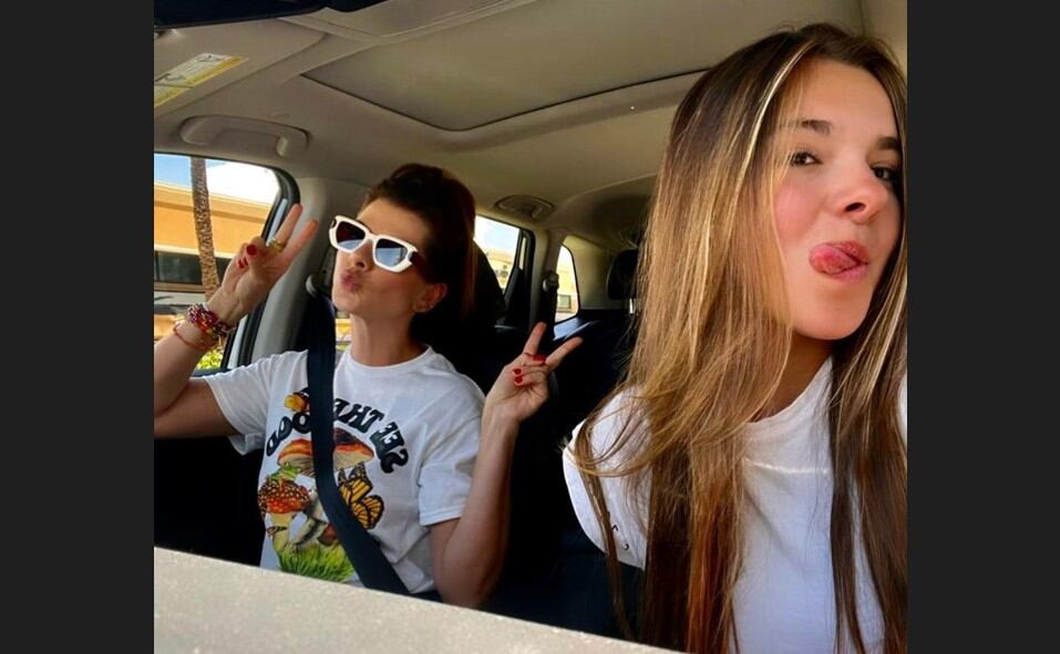 Gaby Cruz suele compartir fotos y videos con su tía, Carolina