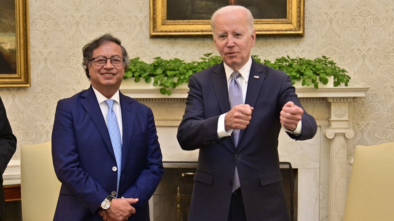 Presidente Gustavo Petro y presidente Joe Biden.