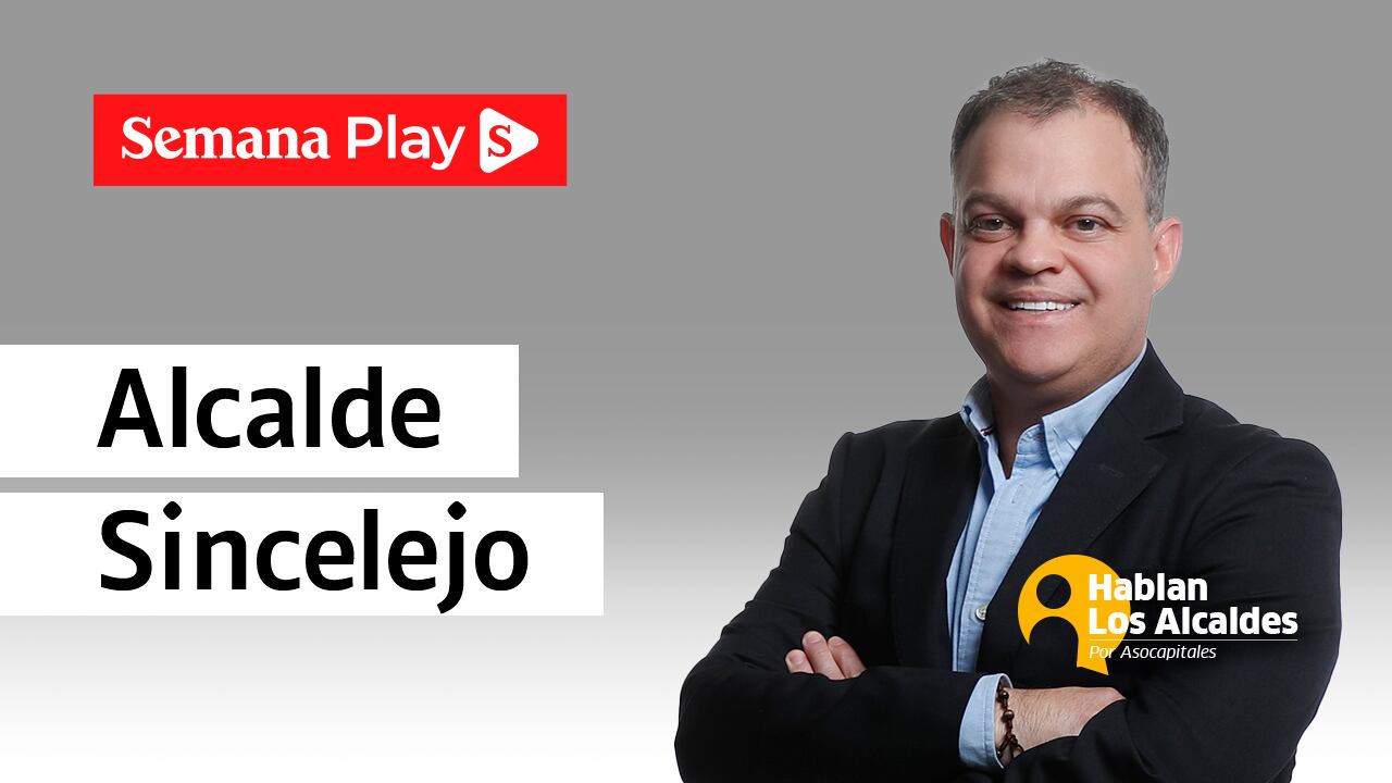 Imagen de Andrés Eduardo Gómez, alcalde de Sincelejo para Hablan los alcaldes de Semana Play.