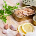 El atún suele estar compuesto de un derivado del mercurio.