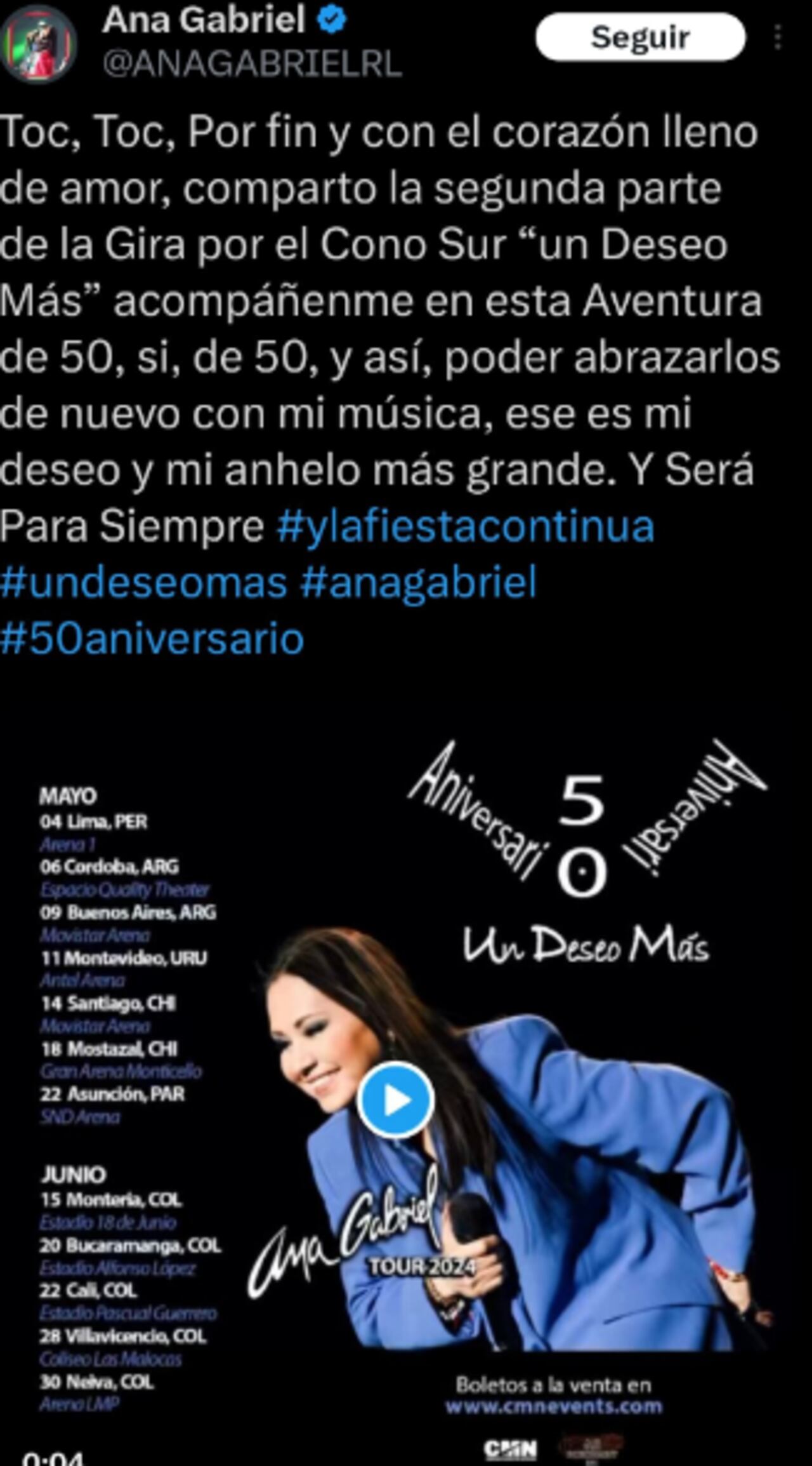 Foto: Captura de pantalla / X