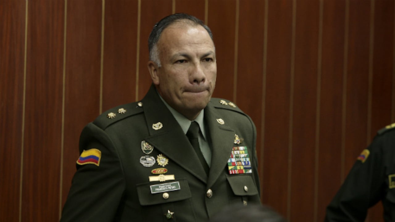 El entonces general (hoy brigadier general) Francisco Patiño, durante una audiencia en el Congreso antes de su polémico ascenso.